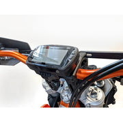 GPS mount plate, Voyager Pro / Garmin / TomTom / Magellan / RAM ball / etc (AMPS-type dock to C3 top clamps) - Upgrades and Accessories from C3 Powersports for snowbikes Tmbersled Yeti SnowMX and dirtbikes motorcycles bikes KTM Husqvarna Gasgas Kawasaki Honda Yamaha 450 and 500