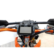GPS mount plate, Voyager Pro / Garmin / TomTom / Magellan / RAM ball / etc (AMPS-type dock to C3 top clamps) - Upgrades and Accessories from C3 Powersports for snowbikes Tmbersled Yeti SnowMX and dirtbikes motorcycles bikes KTM Husqvarna Gasgas Kawasaki Honda Yamaha 450 and 500