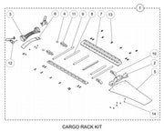 Yeti SnowMX parts, Cargo Rack - C3 Powersports