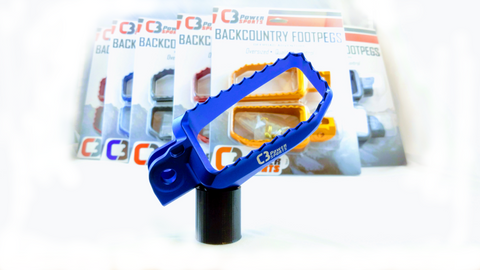 Backcountry Footpegs - C3 Powersports