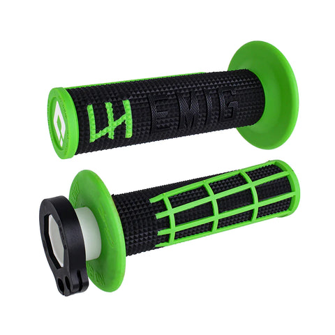Green bike grips hotsell