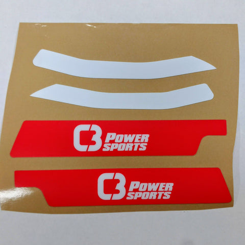Handguard Decal Kit - C3 Powersports
