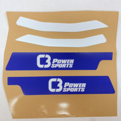 Handguard Decal Kit - C3 Powersports