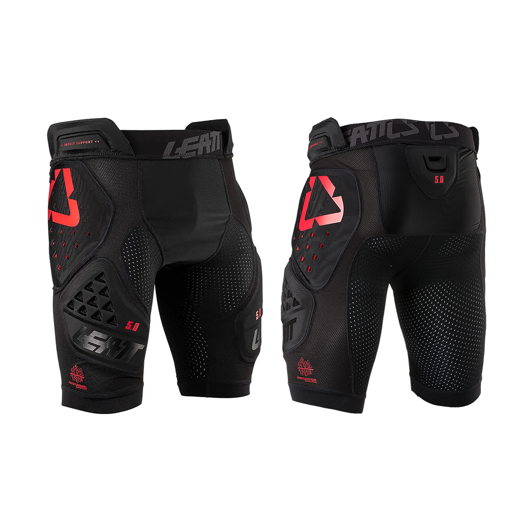 m*t様 LEATT 3DF レッド プロテクター Leatt 3DF Impact Snowbike and Dirtbike Body Armor - Lower Body