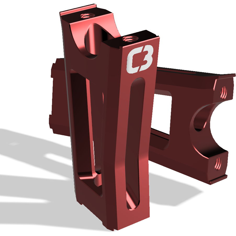 Snowbike Bar Risers | C3 Powersports