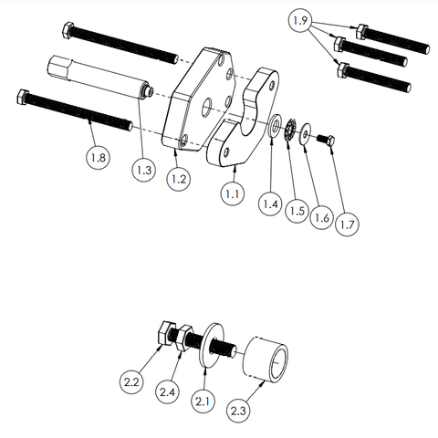 Yeti SnowMX Parts, Tool Kit, Jack shaft / Bearing tool kit